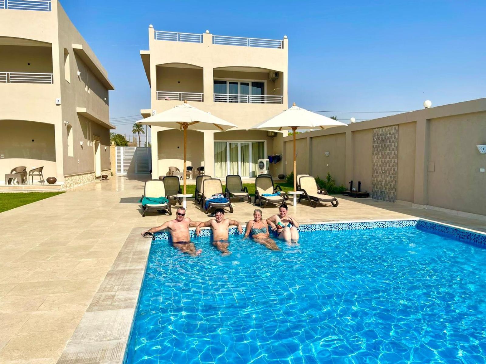 Royal Nile Villa - Nile View Apartment 1 Luxor Exteriér fotografie